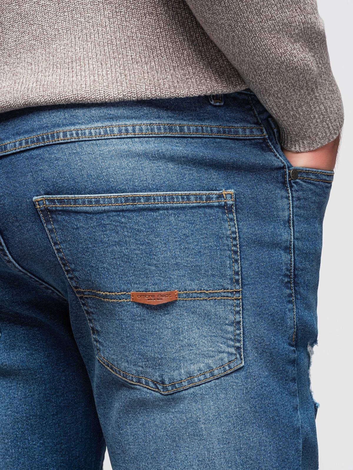 Ombre Clothing meeste teksapüksid kulutatud detailidega - Image 20