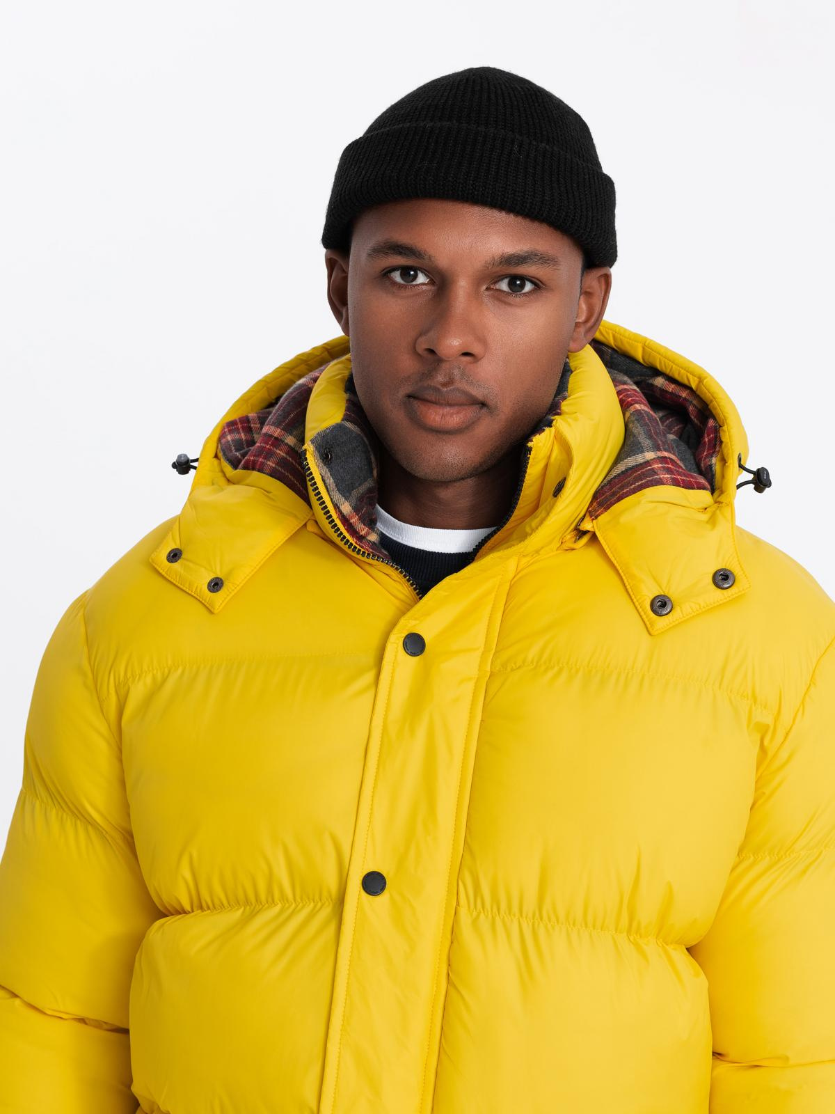 Meeste tepitud kapuutsiga jope Ombre Clothing - Image 20