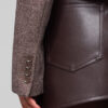naiste bleiser - pruun - Thumbnail Image 6