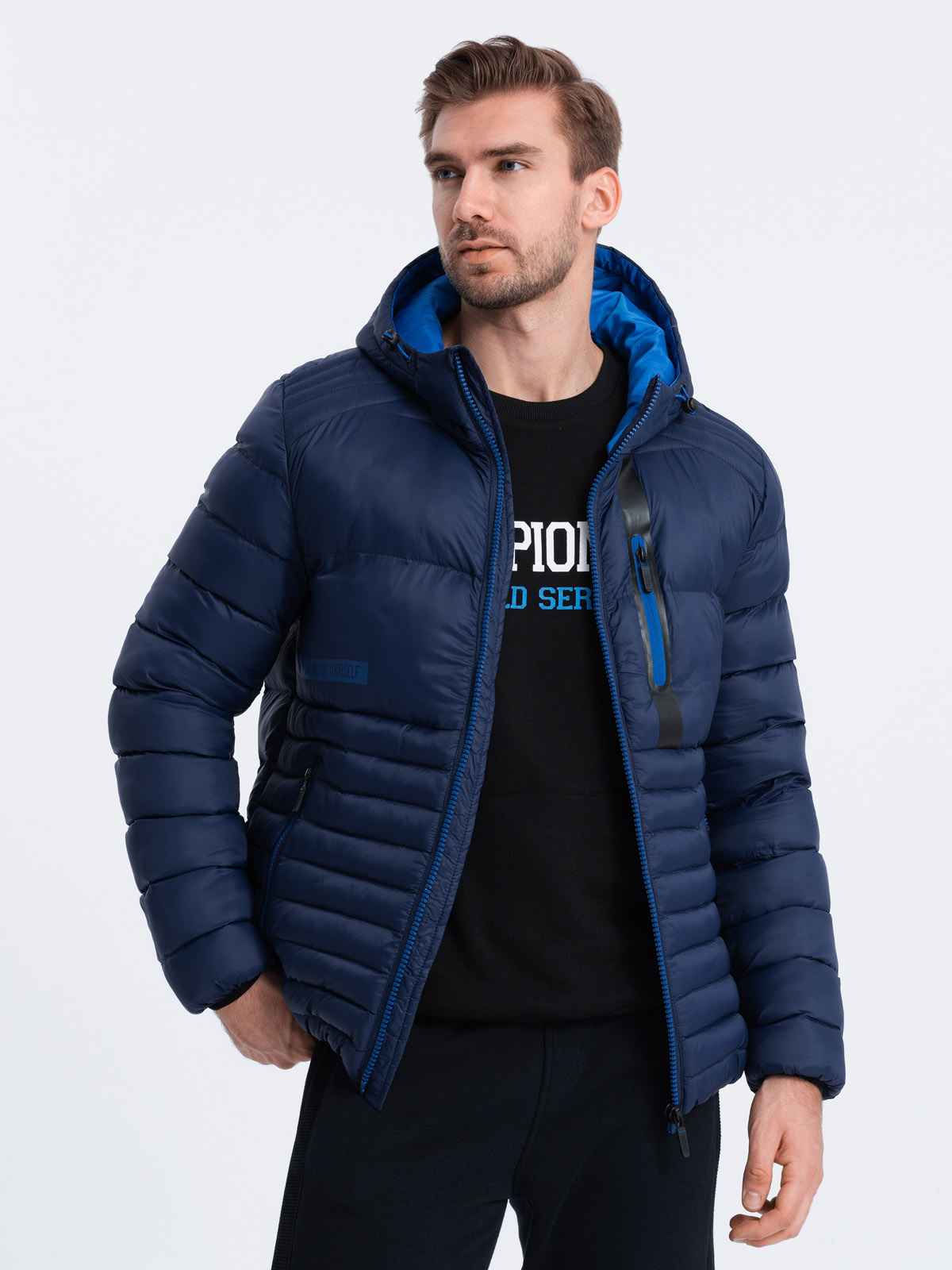 kevad-sügis jope c372 - tumesinine - Image 3