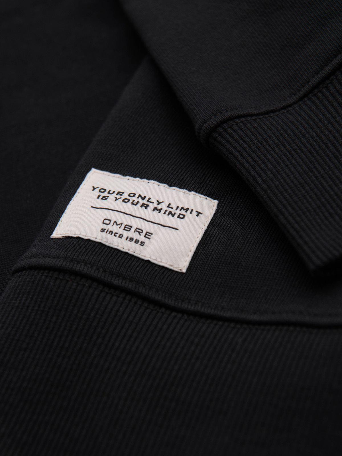 Meeste puuvillane dressipluus ümara kaelusega Ombre Clothing - Image 35
