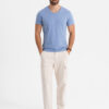 Ombre Clothing meeste V-kaelusega T-särk - Thumbnail Image 85