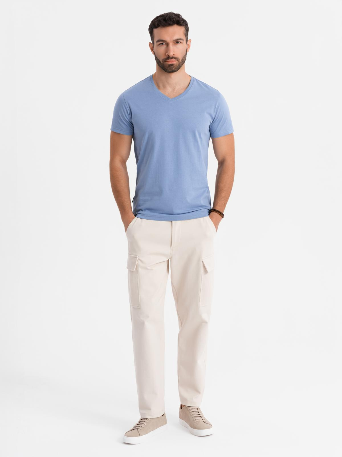 Ombre Clothing meeste V-kaelusega T-särk - Image 85