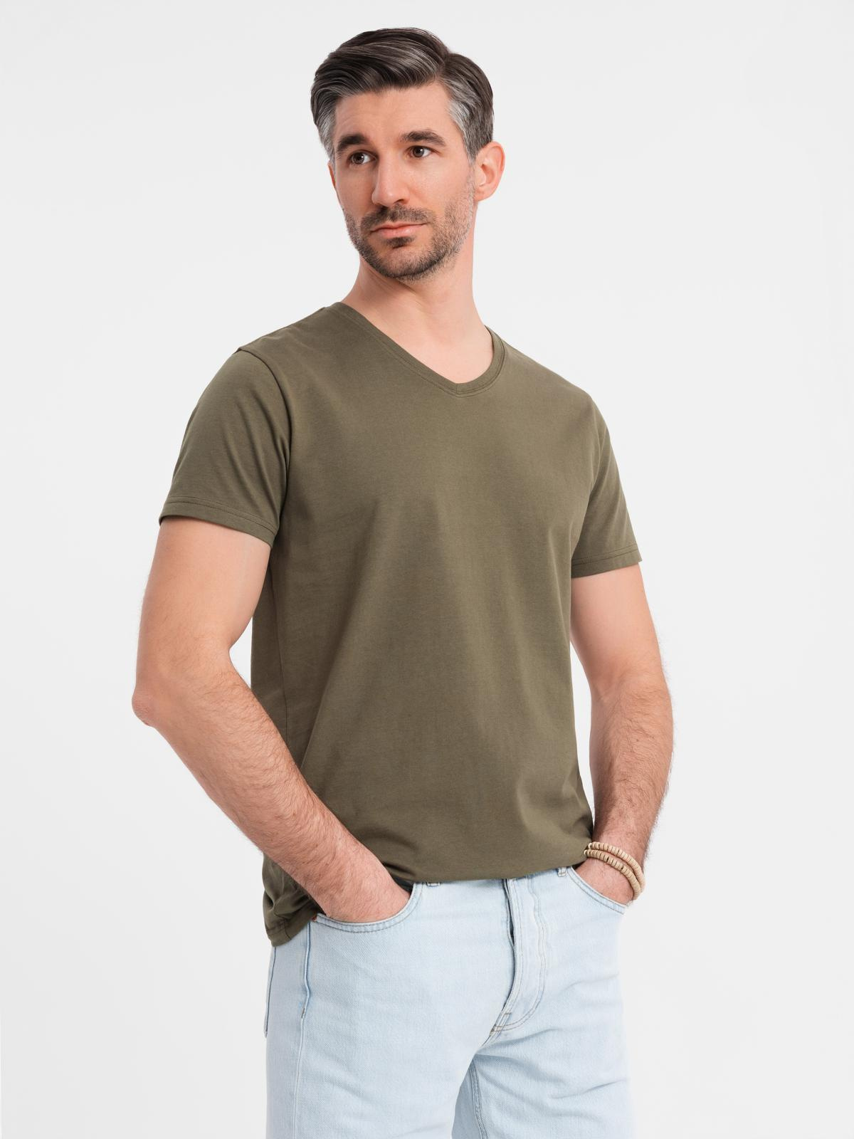 Ombre Clothing meeste V-kaelusega T-särk - Image 33