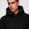 Meeste kapuutsiga mantel Ombre Clothing - Thumbnail Image 4