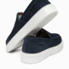 Meeste seemisnahast slip-on vabaajajalatsid Ombre - Thumbnail Image 14