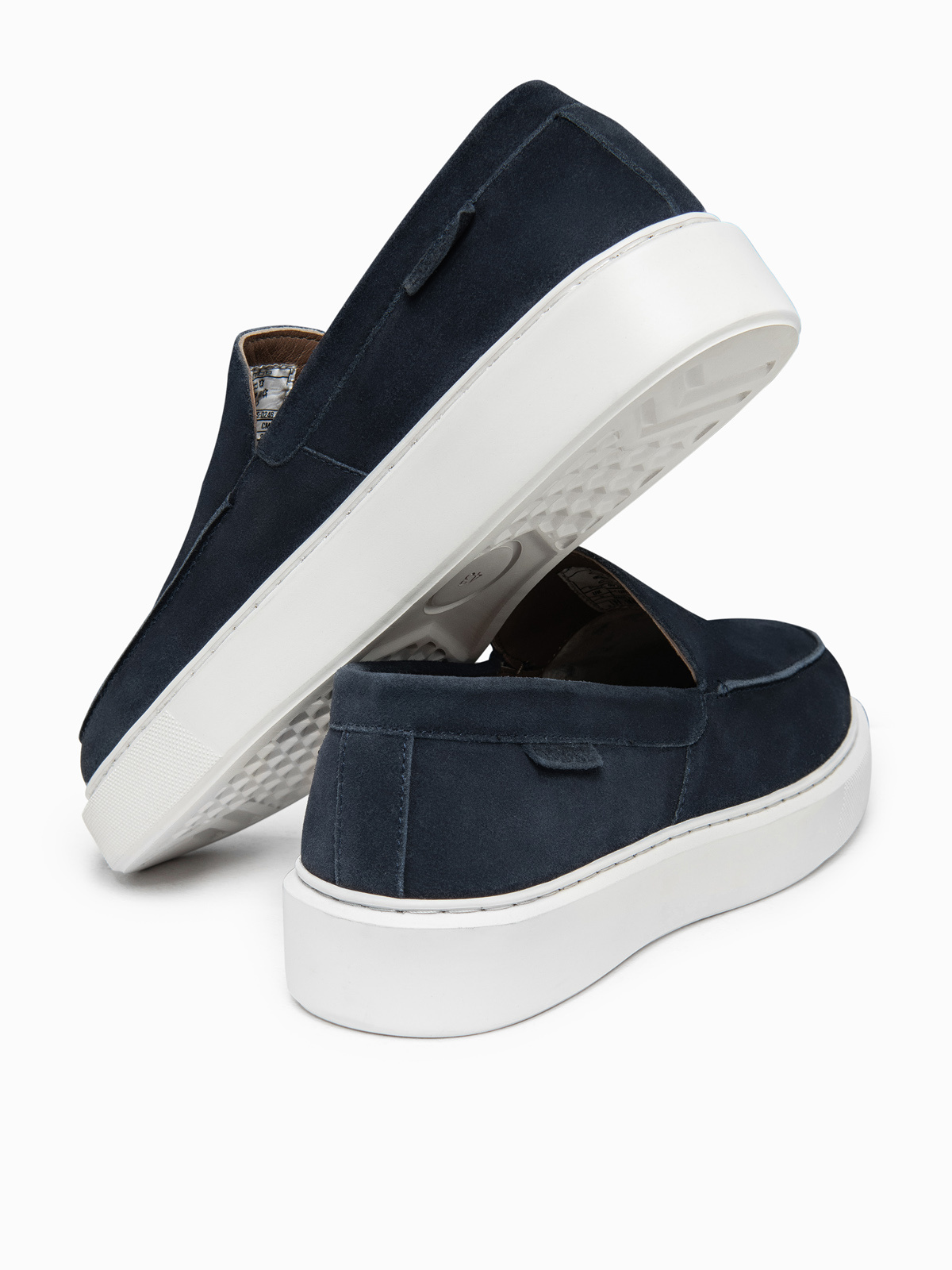 Meeste seemisnahast slip-on vabaajajalatsid Ombre - Image 14