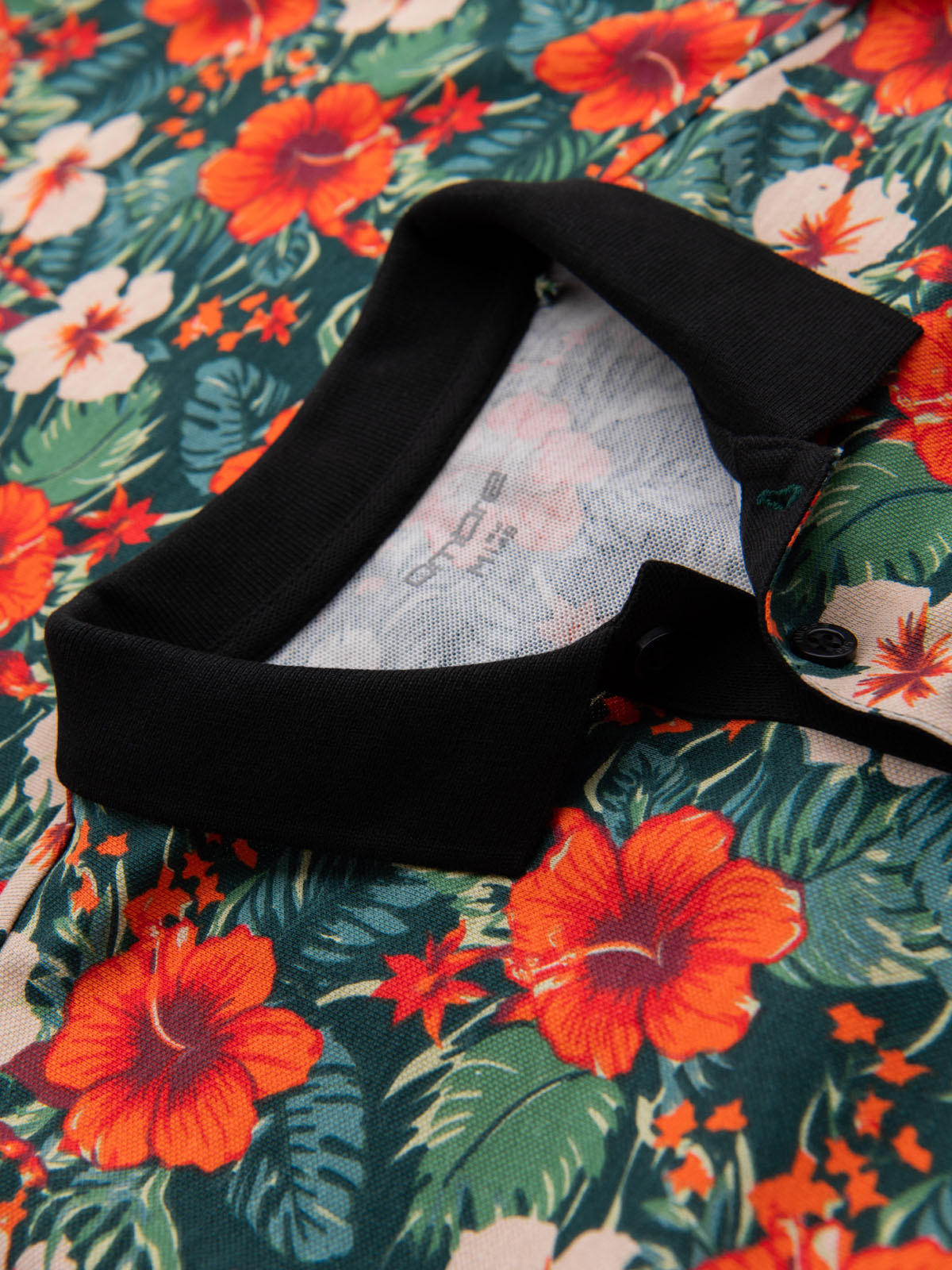 Meeste lillemustriga polosärk Ombre Clothing - Image 15