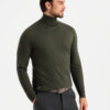 Ombre Clothing meeste puuvillane rullkaelusega kampsun - Thumbnail Image 17