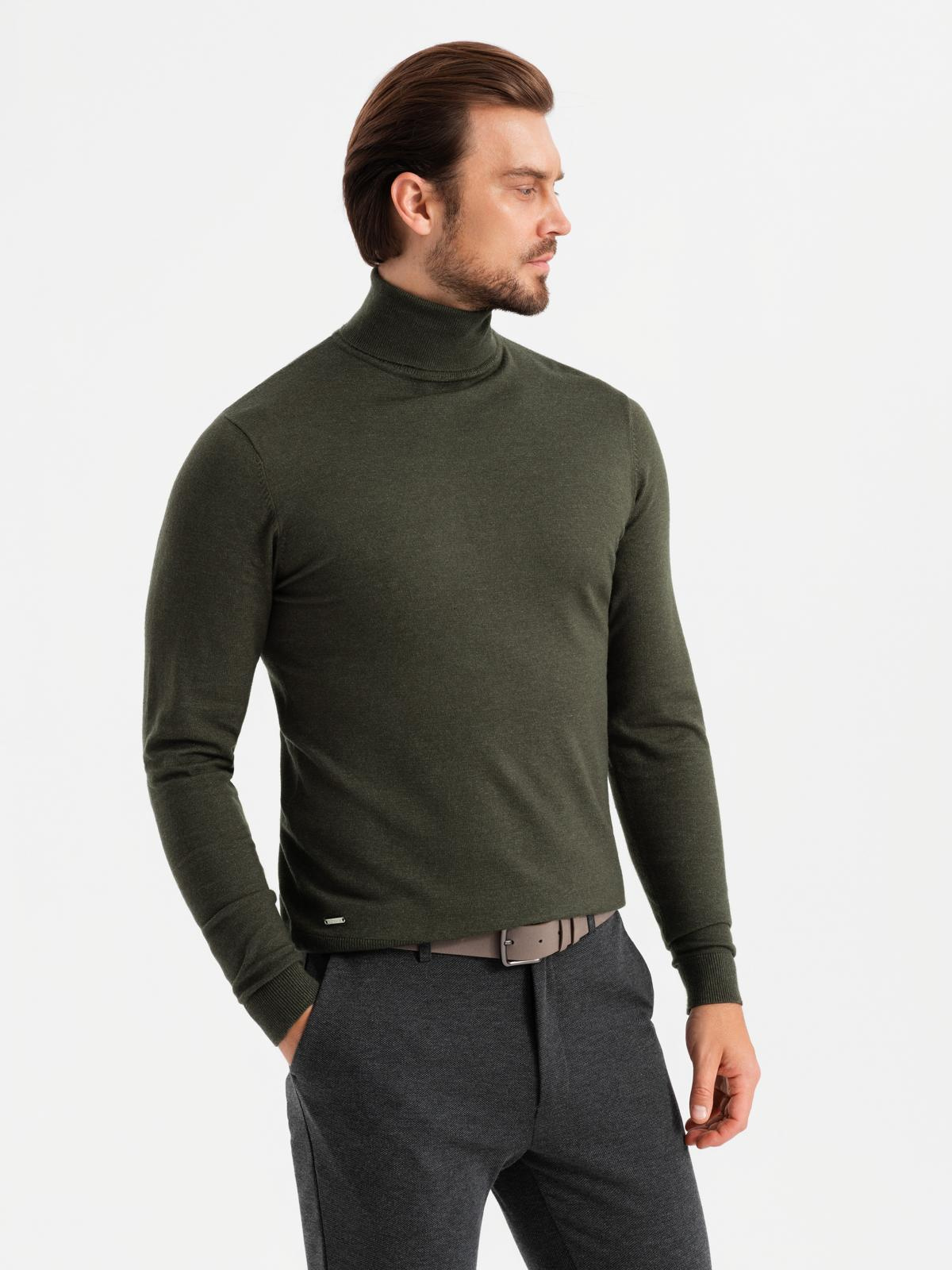 Ombre Clothing meeste puuvillane rullkaelusega kampsun - Image 17