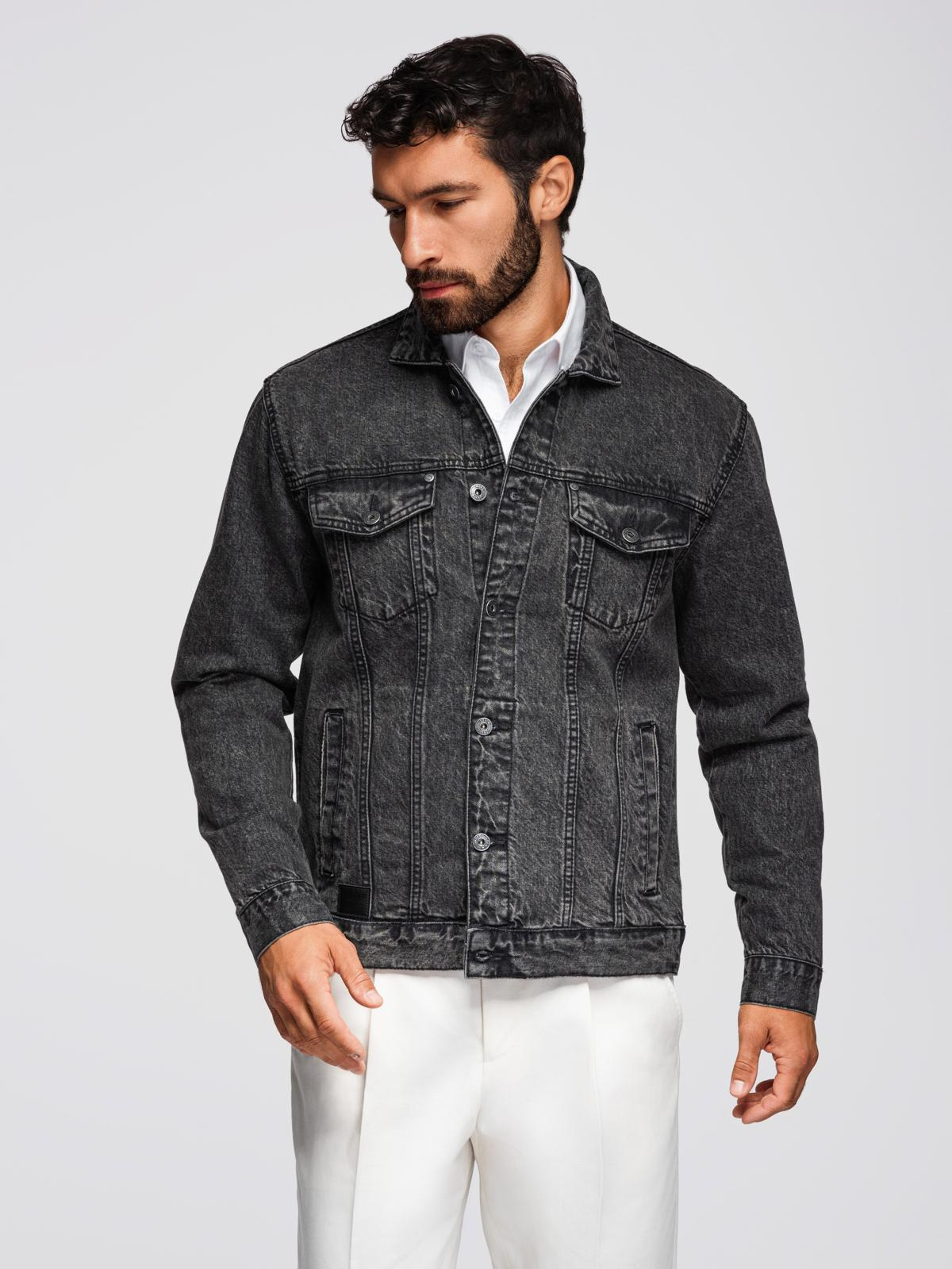 Meeste vabaaja teksajakk Ombre Clothing - Image 3