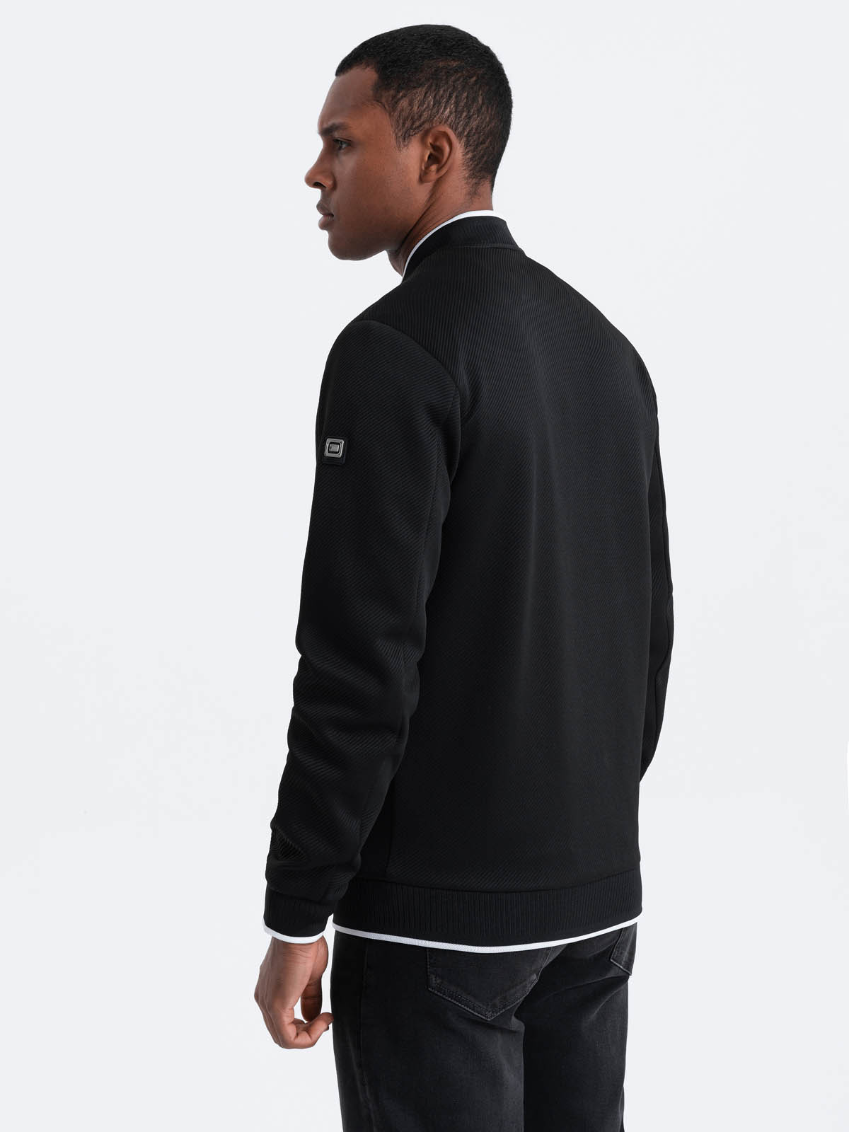 meeste bomber jope - must v2 om-janp-0142 - Image 7