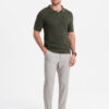 Elastse vöökohaga meeste chino-püksid Ombre Clothing - Thumbnail Image 1