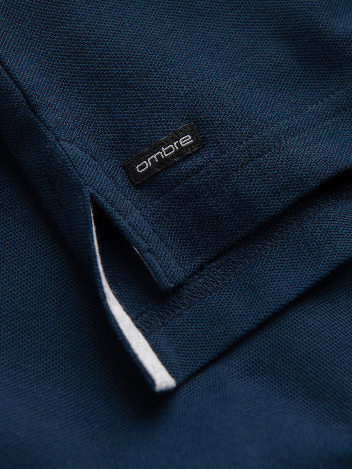 Meeste püstkrae ja nööpidega polosärk Ombre Clothing - Image 90