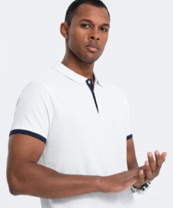 Meeste puuvillane polosärk Ombre Clothing