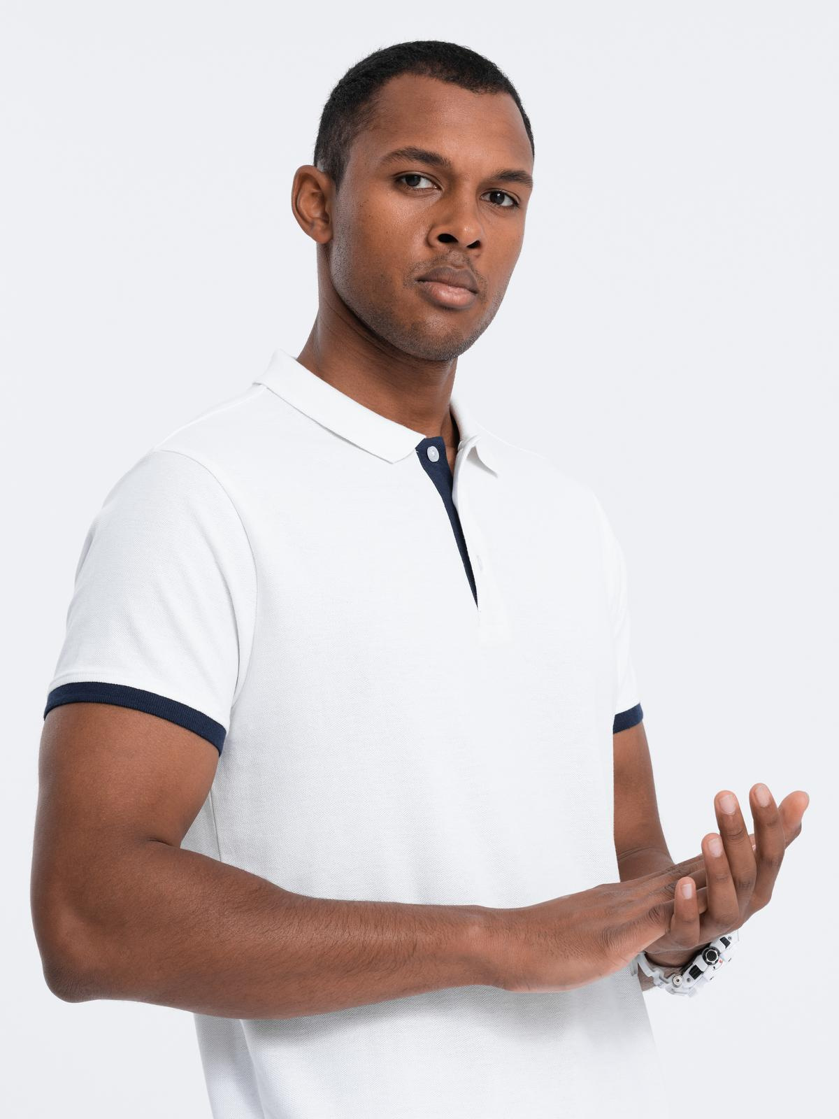 Meeste puuvillane polosärk Ombre Clothing - Image 1