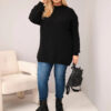 Avara lõikega naiste kampsun Kesi Plus Size - Thumbnail Image 19