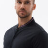 Meeste pikkade varrukatega särk püstkraega Ombre Clothing - Thumbnail Image 15