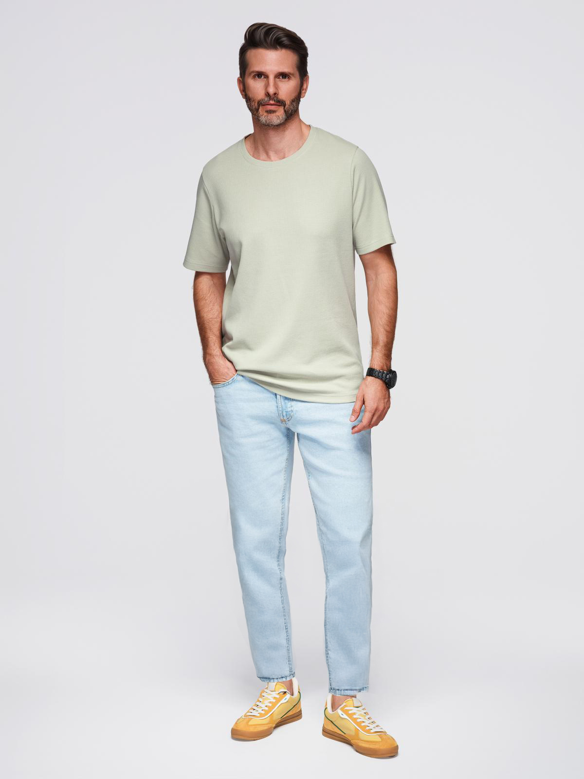 Ombre Clothing meeste puuvillane T-särk - Image 19