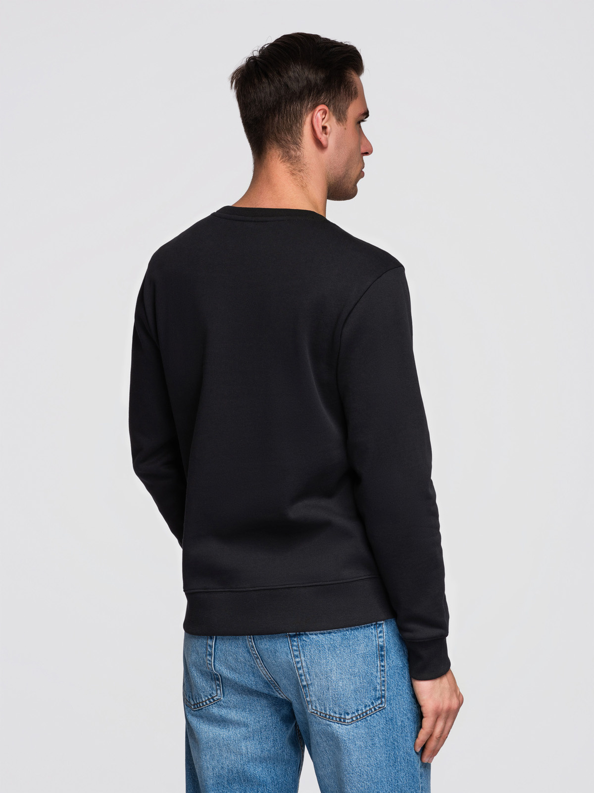 Meeste puuvillane dressipluus ümara kaelusega Ombre Clothing - Image 33
