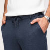 Meeste vabaaja CARROT FIT žakaarkootud püksid - tumesinised V1 OM-PACP-0292 - Thumbnail Image 4