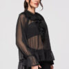 Larica volangidega peplum-pluus - Thumbnail Image 5