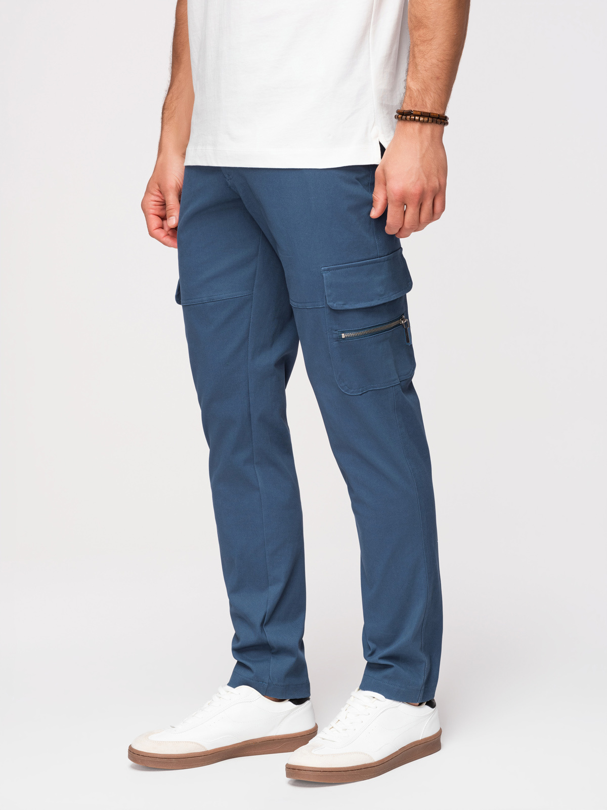 Meeste sirge lõikega cargo-püksid Ombre Clothing - Image 24