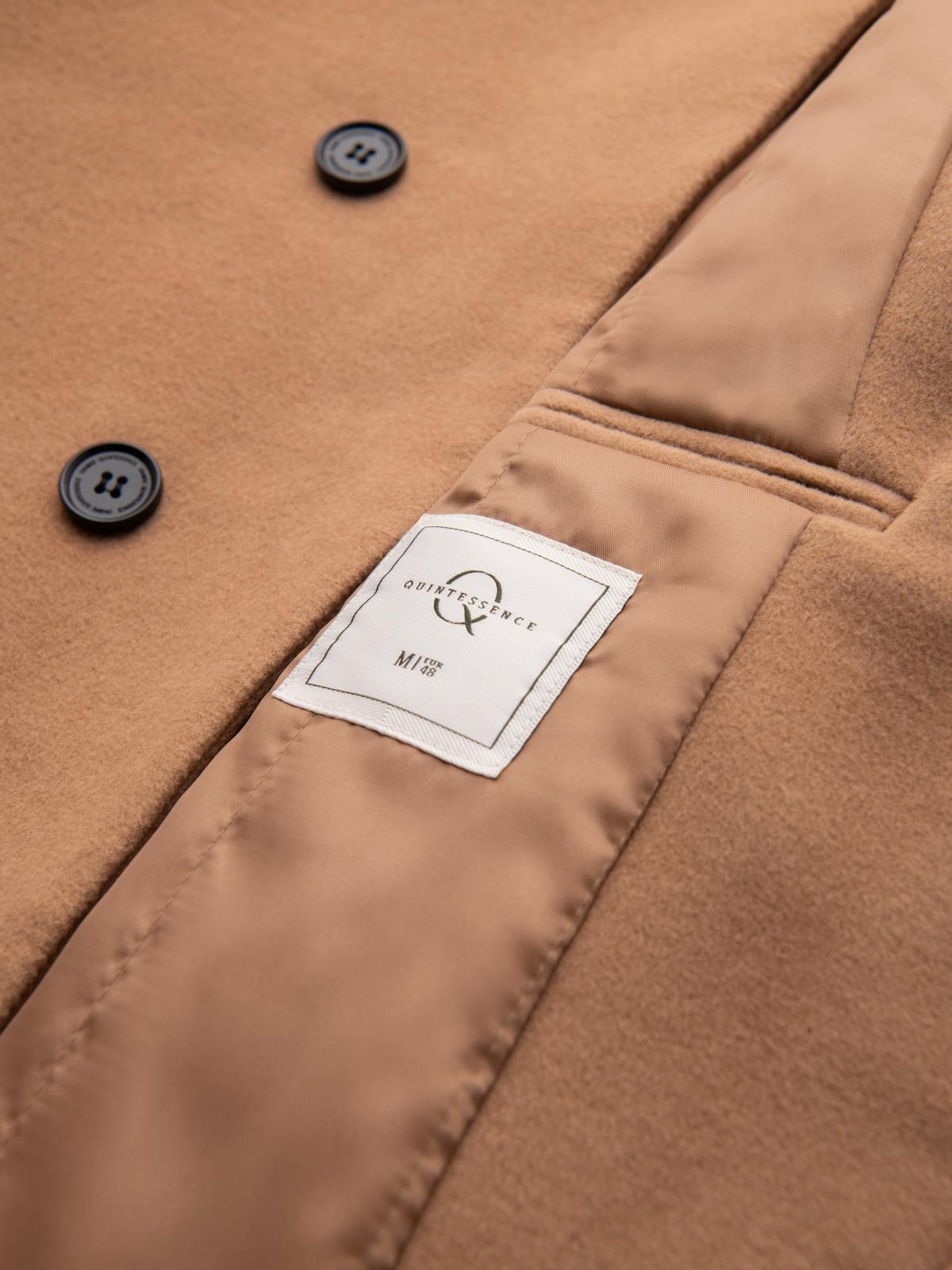 Ombre Clothing meeste poolpikk mantel püstkrae ja nööpidega - Image 35