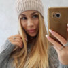Naiste kootud talvemüts Kesi fliisvoodriga - Thumbnail Image 4