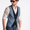 Meeste vest – sinine - Thumbnail Image 1