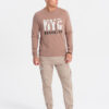 Ombre Clothing meeste pikkade varrukatega särk trükipildiga - Thumbnail Image 4