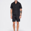 Meeste struktuursed puuvillased lühikesed püksid Ombre Clothing - Thumbnail Image 12