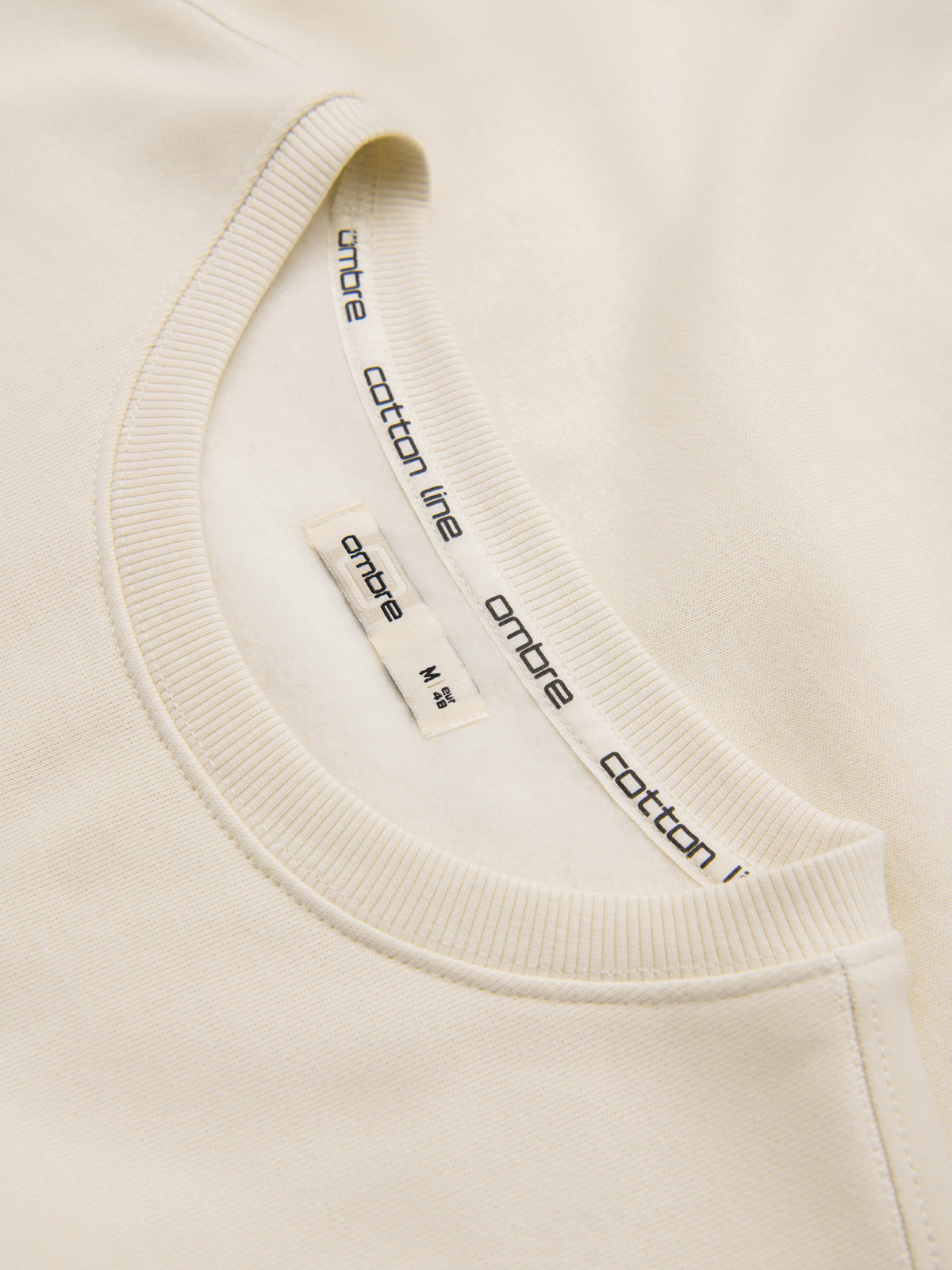 Meeste puuvillane dressipluus ümara kaelusega Ombre Clothing - Image 55