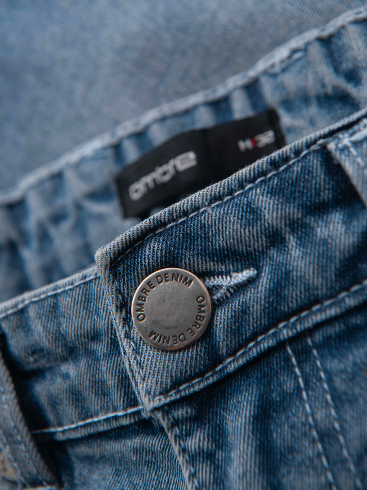 Ombre Clothing meeste teksapüksid lühikesed - Image 7