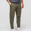 Ombre Clothing meeste dressipüksid dekoratiivse luku ja soonikääristega - Thumbnail Image 3