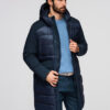 Meeste pikem tepitud talvejope kapuutsiga Ombre Clothing - Thumbnail Image 22