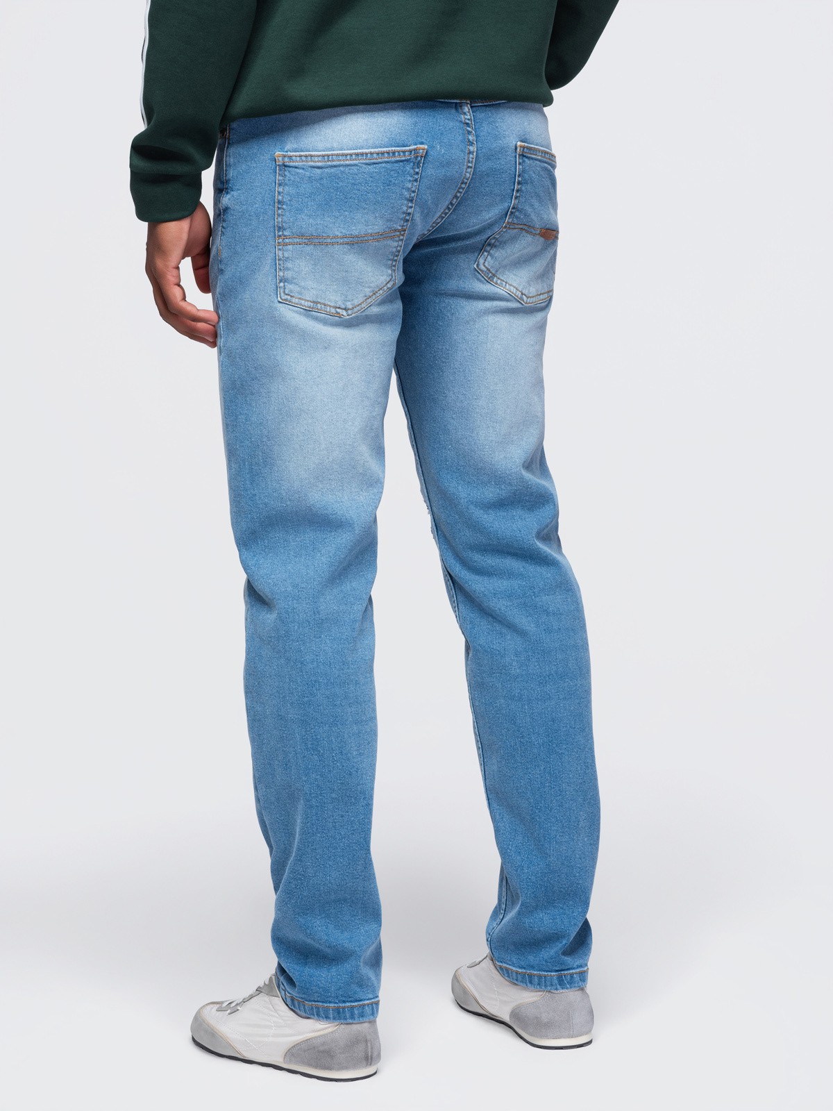 Ombre Clothing meeste teksapüksid kulutatud detailidega - Image 4