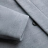 Ombre Clothing meeste poolpikk mantel püstkrae ja nööpidega - Thumbnail Image 9