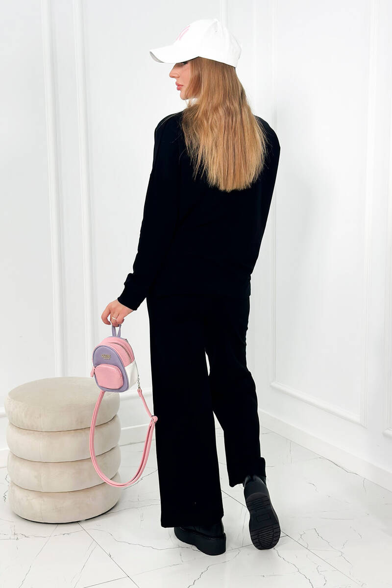 Naiste puuvillane dressikomplekt laia säärega pükstega - Image 23