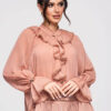 Larica volangidega peplum-pluus - Thumbnail Image 13