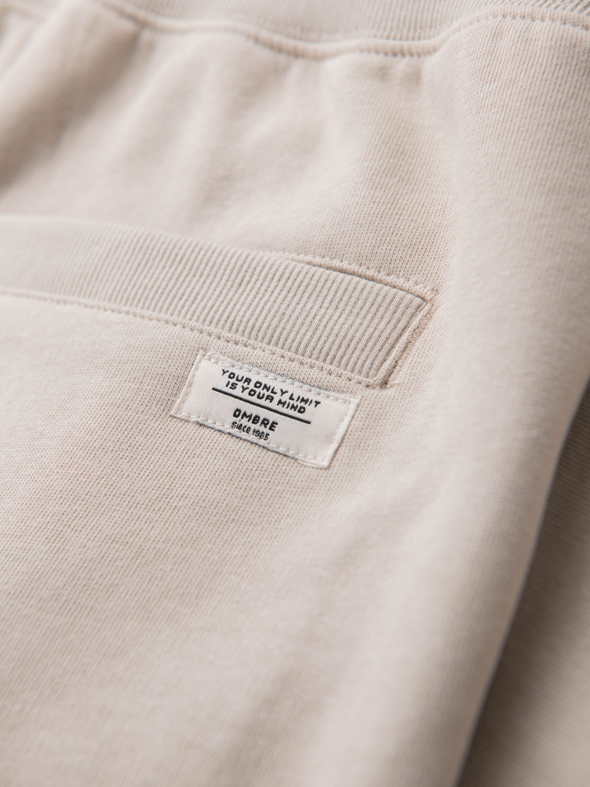 Ombre Clothing meeste kootud lühikesed püksid nööri ja taskutega - Image 9