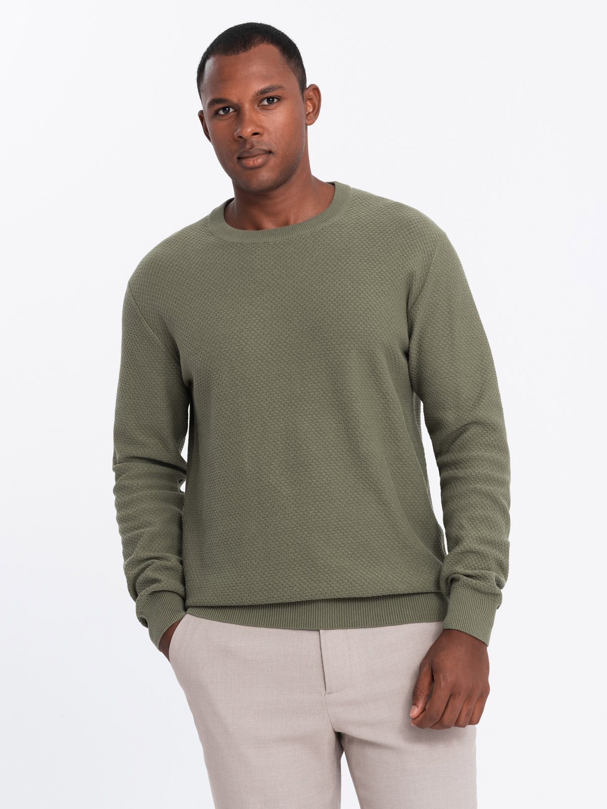 Meeste puuvillane kampsun Ombre Clothing - Image 11