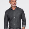 Ombre Clothing meeste pikkade käistega puuvillane triiksärk - Thumbnail Image 11
