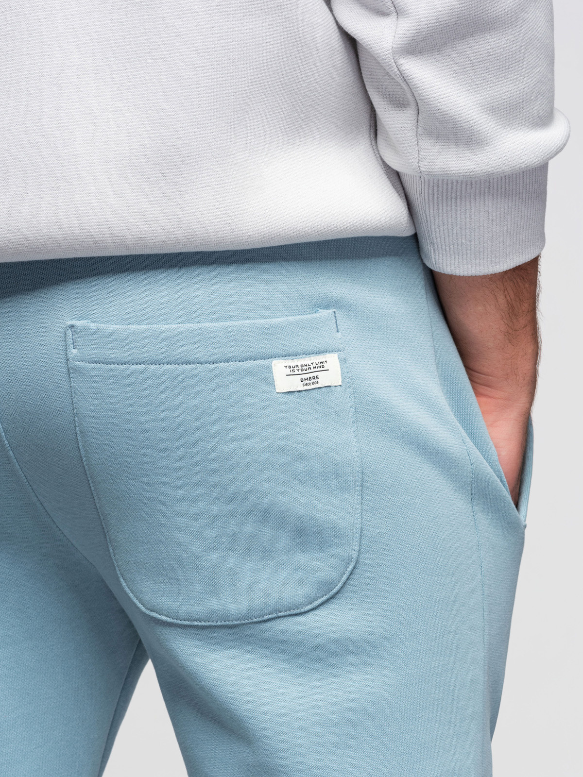 Meeste puuvillased dressipüksid Ombre Clothing - Image 57