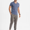 Ombre Clothing meeste V-kaelusega T-särk - Thumbnail Image 77