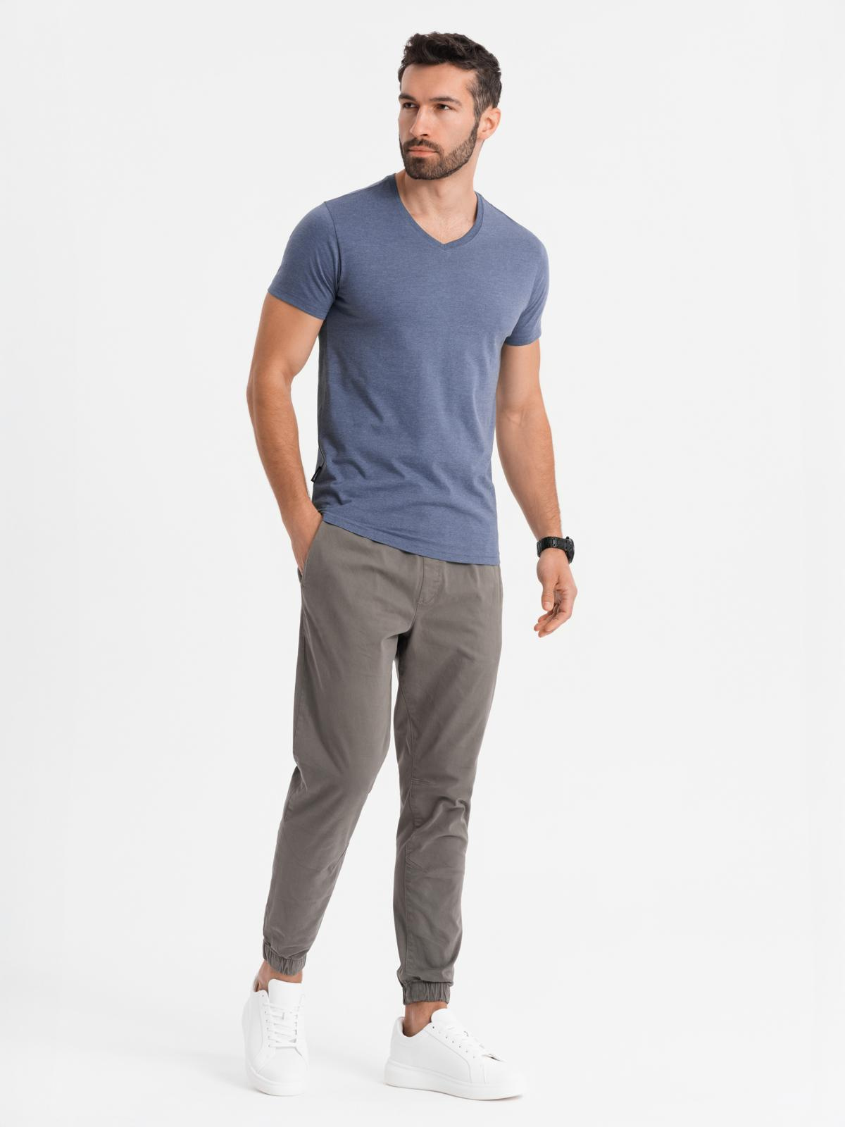 Ombre Clothing meeste V-kaelusega T-särk - Image 77