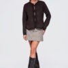 Ombre Clothing naiste nööpkinnisega kootud kampsun - Thumbnail Image 8