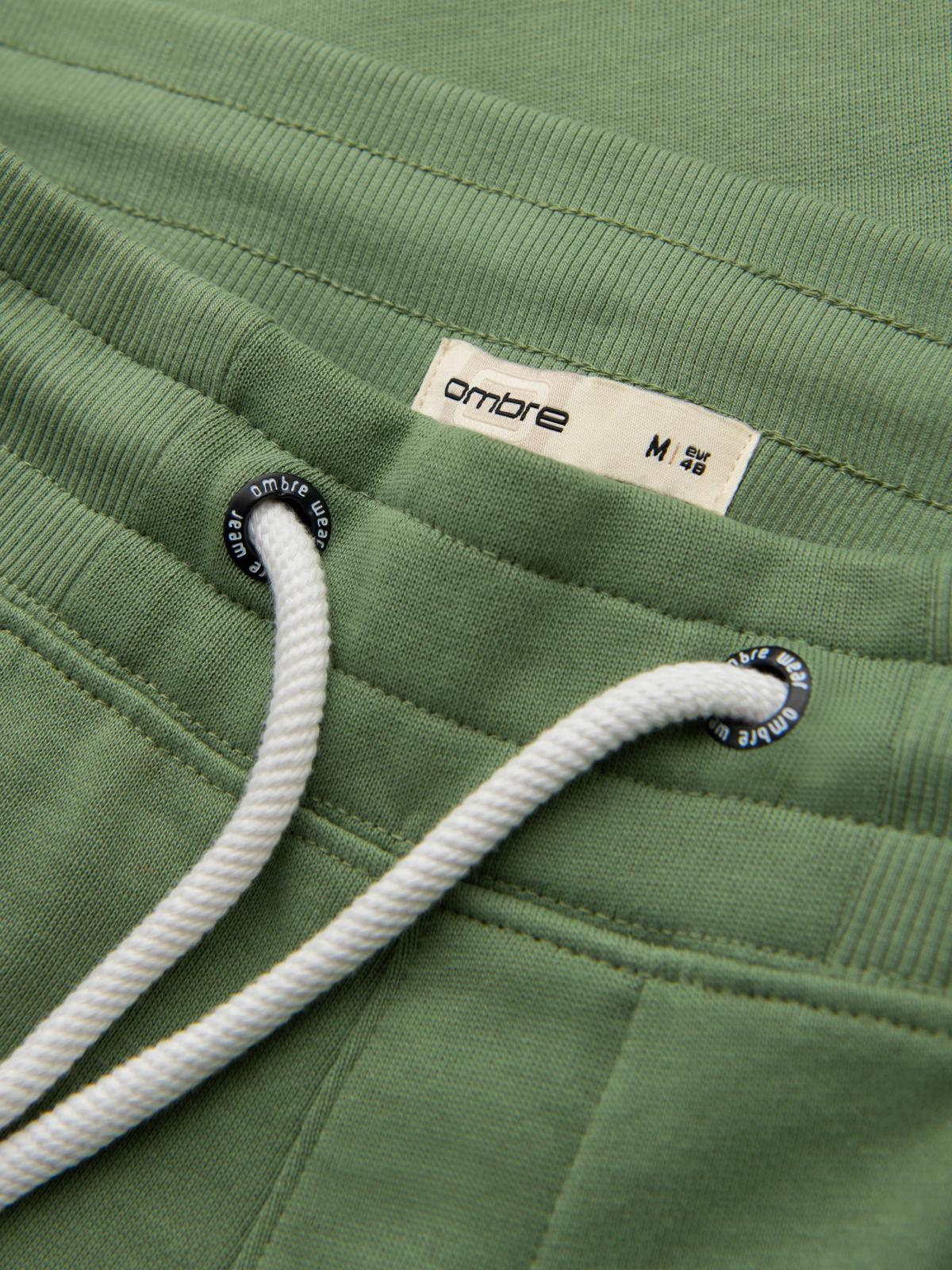 Ombre Clothing meeste puuvillased sirge lõikega dressipüksid - Image 28