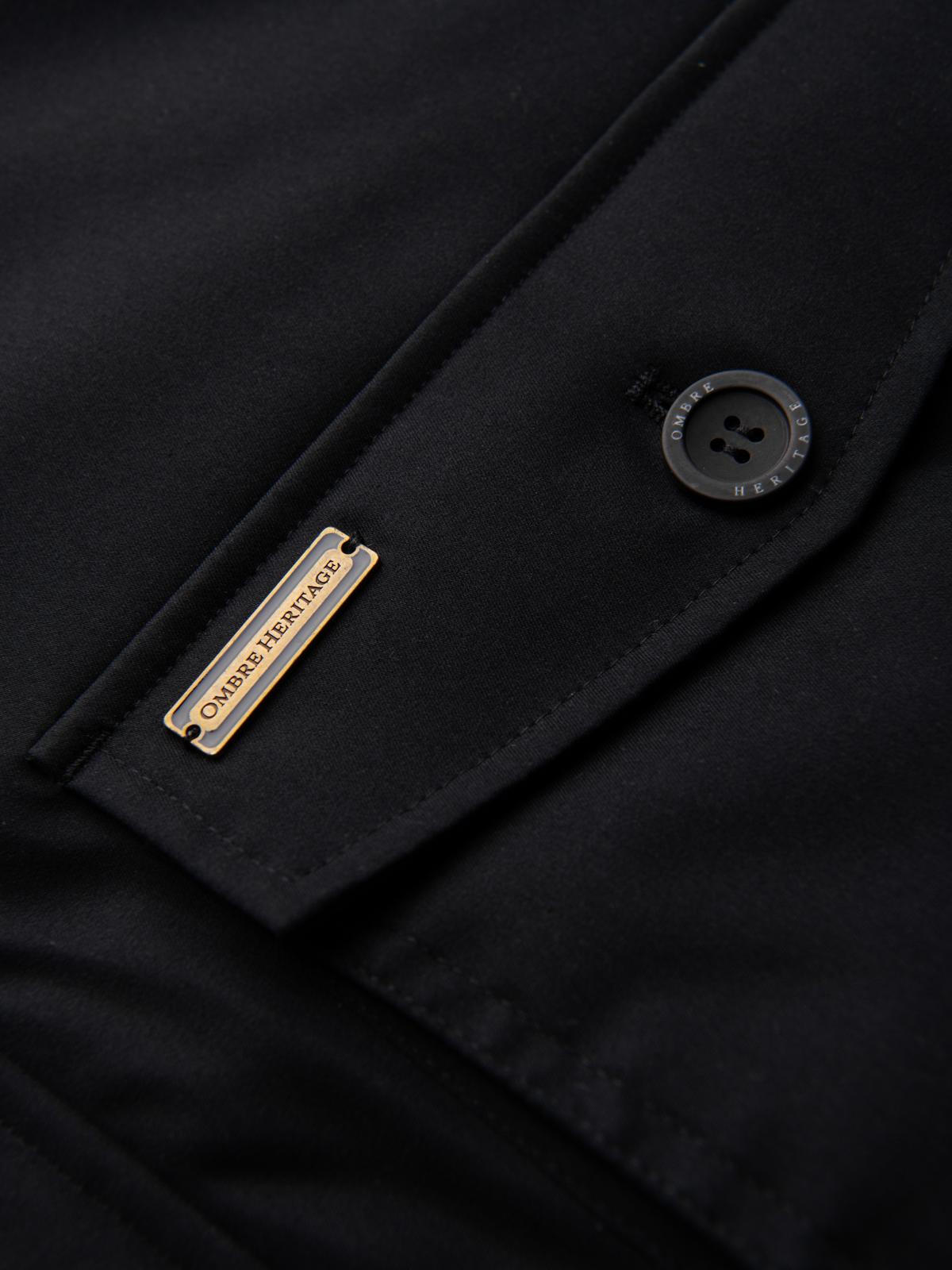 Ombre Clothing meeste kapuutsiga pikem jope - Image 9
