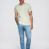 Meeste kammitud puuvillast trükimustriga T-särk Ombre Clothing - Thumbnail Image 13